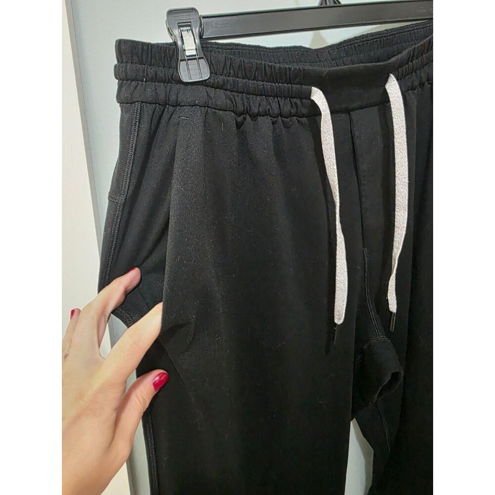 Lululemon Men's Large Black Jogger Athletic Pant Gym Workout Travel Lounge - Picture 6 of 13